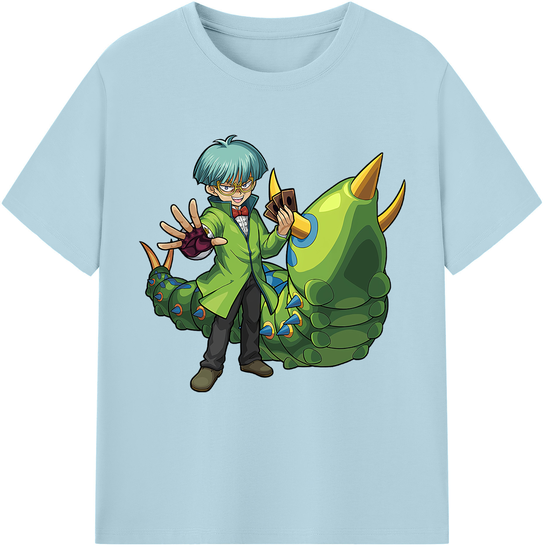 （画像用） 遊☆戯☆王 Yu-Gi-Oh! 綿100％半袖Tシャツ（フロントプリント）